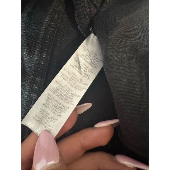 Nasty Gal collection black mom super high rise jeans size 6 - Picture 4 of 13